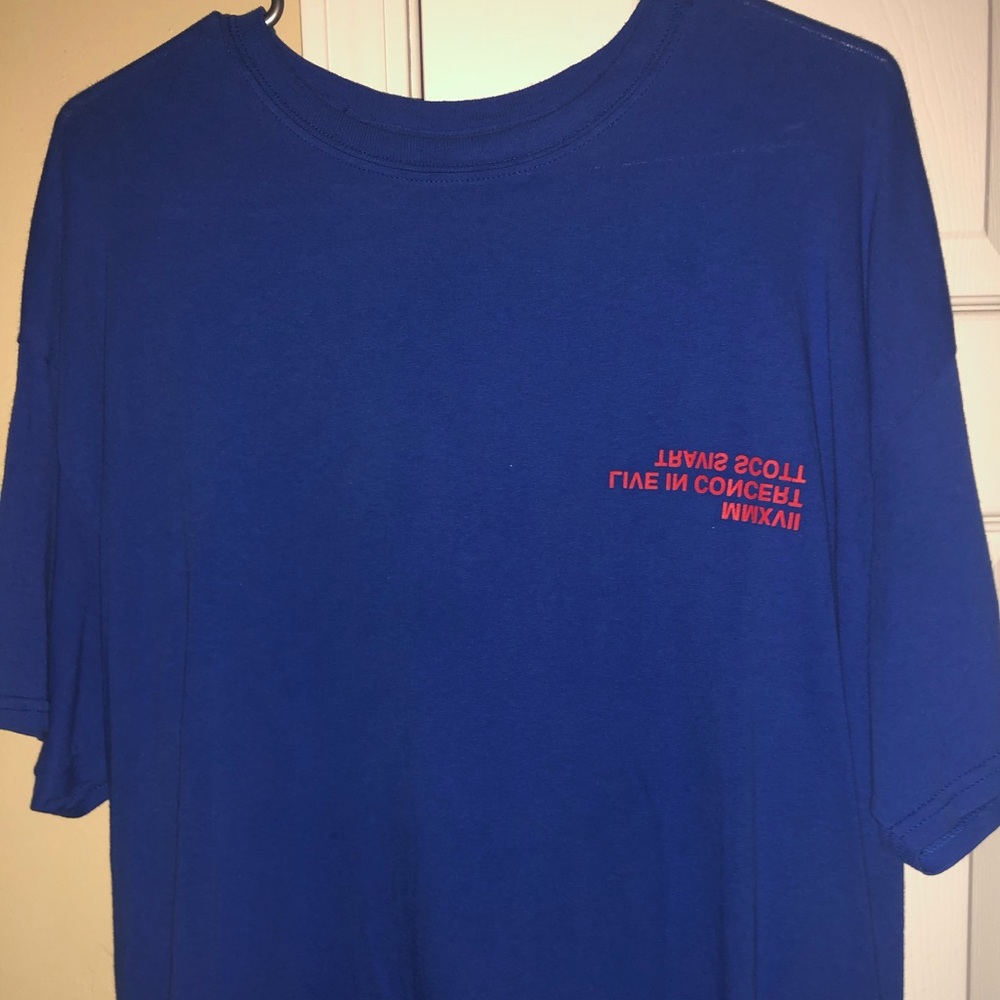 Travis Scott tour tee